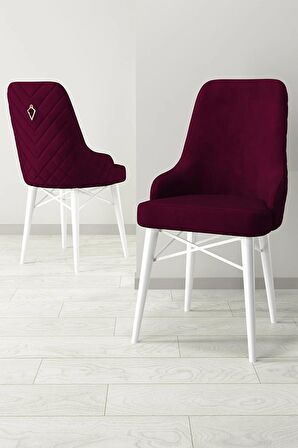 Rovena Queen Beyaz 80x132 Açılabilir Suntalam Yemek Odası Takımı 6 Adet Sandalye