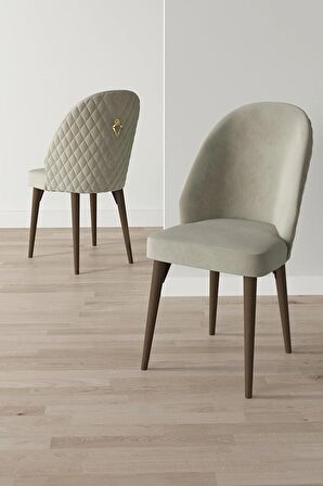 Rovena Modica Barok 80x132 Açılabilir Suntalam Yemek Odası Takımı 6 Adet Sandalye