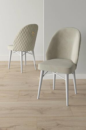 Rovena Olbia Beyaz 80x132 Açılabilir Suntalam Yemek Odası Takımı 6 Adet Sandalye