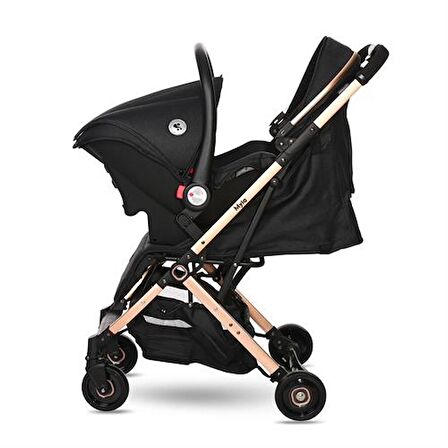 Lorelli Myla Kabin Boy & Travel Set Bebek Arabası - Black