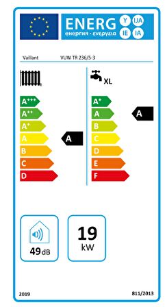 Vaillant ecoTEC 236/5-3 Pro 19/23 Kw 17.000 K Tam Yoğuşmalı Kombi