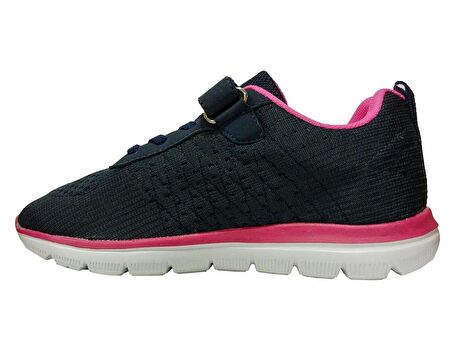 Kinetix Lacivert Pembe Cırtlı Sneakers Spor Ayakkabı