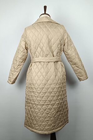 Kemerli Kapitone Kap Bej K309