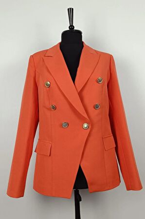 Blazer Ceket Turuncu C1002