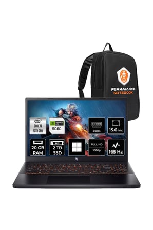 Nitro V15 i9 13900H 20GB 2TB SSD RTX5060/8GB 15.6" FHD 165Hz W11P Gaming Laptop