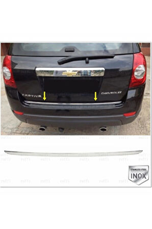 Chevrolet Captiva Krom Alt Bagaj Çıtası 2007 Üzeri P. Çelik