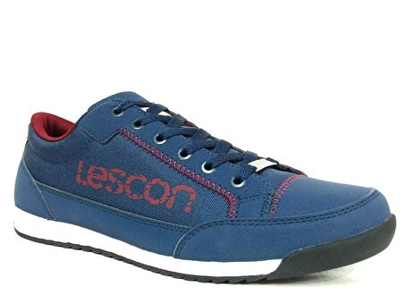Lescon Lacivert Bağcıklı Sneakers Erkek Spor Ayakkabı