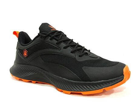 Lumberjack Siyah Turuncu Outdoor Bağcıklı Spor Ayakkabı