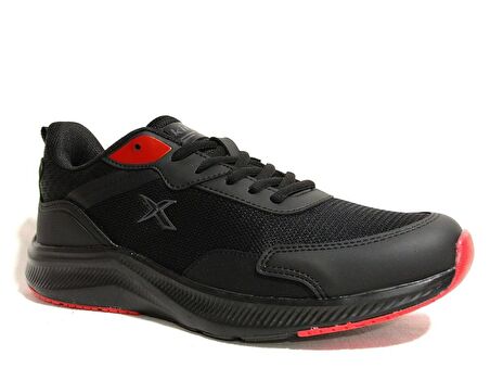 Kinetix Siyah Kırmızı Running Erkek Spor Ayakkabı