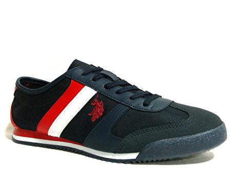 U.S. Polo ASSN. Lacivert Kırmızı Sneakers Spor Ayakkabı