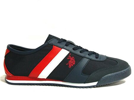 U.S. Polo ASSN. Lacivert Kırmızı Sneakers Spor Ayakkabı