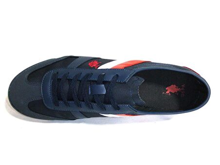 U.S. Polo ASSN. Lacivert Kırmızı Sneakers Spor Ayakkabı