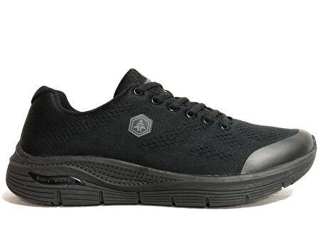 Hammer Jack Siyah Gri Bağcıklı Sneakers Spor Ayakkabı