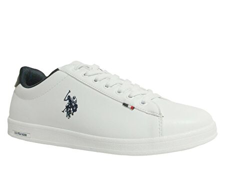 U.S. Polo ASSN. Beyaz Lacivert Sneakers Spor Ayakkabı