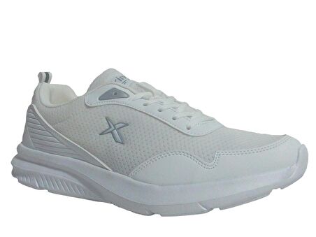 Kinetix Beyaz Running Bağcıklı Spor Ayakkabı