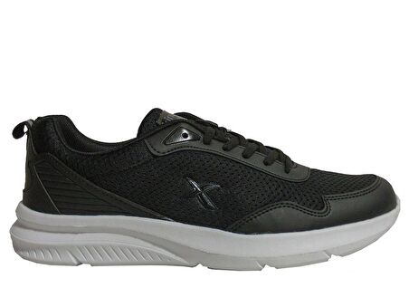 Kinetix Siyah Running Bağcıklı Spor Ayakkabı