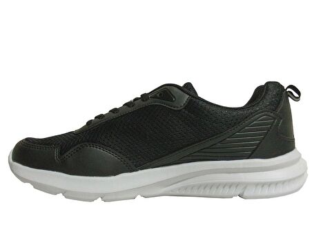 Kinetix Siyah Running Bağcıklı Spor Ayakkabı