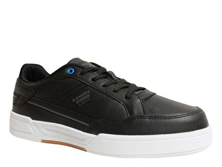 Kinetix Siyah Mavi Sneakers Bağcıklı Spor Ayakkabı