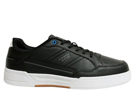 Kinetix Siyah Mavi Sneakers Bağcıklı Spor Ayakkabı