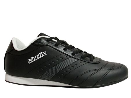 Kinetix Siyah Beyaz Bağcıklı Sneakers Spor Ayakkabı