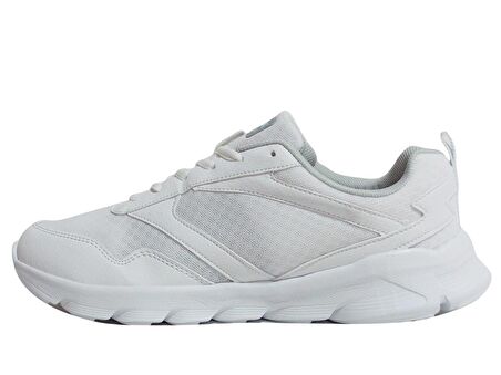 Kinetix Beyaz Bağcıklı Running Sneakers Spor Ayakkabı