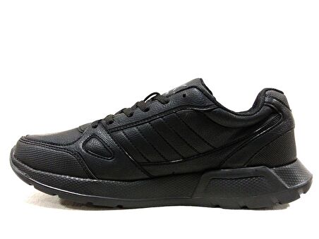 Kinetix Siyah Sneakers Bağcıklı Spor Ayakkabı