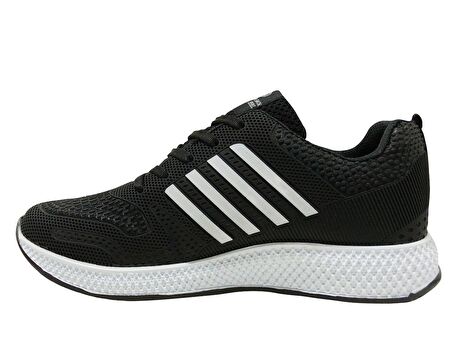Hammer Jack Siyah Beyaz Sneakers Bağcıklı Spor Ayakkabı