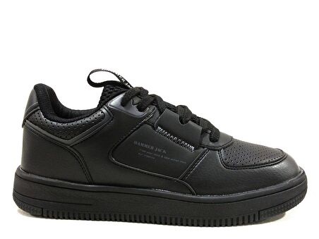 Hammer Jack Siyah Sneakers Bağcıklı Spor Ayakkabı
