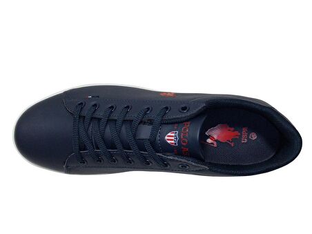 U.S. Polo ASSN. Lacivert Beyaz Bağcıklı Sneakers Spor Ayakkabı