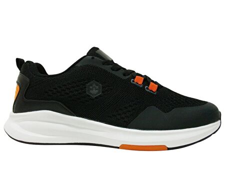 Lumberjack Siyah Turuncu Bağcıklı Sneakers Spor Ayakkabı