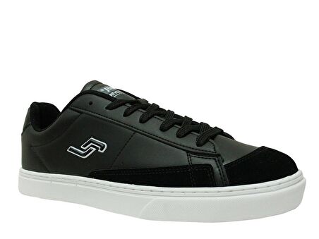 Jump Siyah Beyaz Bağcıklı Sneakers Spor Ayakkabı
