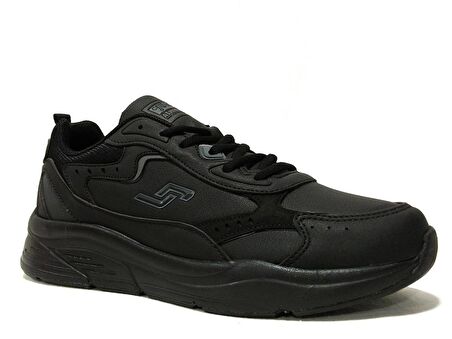 Jump Siyah Bağcıklı Running Sneakers Spor Ayakkabı