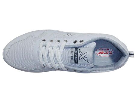 Xstep Beyaz Bağcıklı Sneakers Spor Ayakkabı