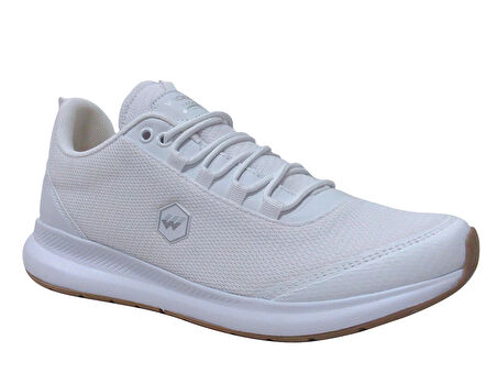 Wickers Beyaz Bağcıklı Sneakers Spor Ayakkabı