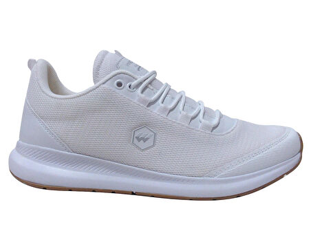 Wickers Beyaz Bağcıklı Sneakers Spor Ayakkabı