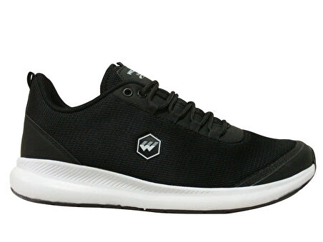 Wickers Siyah Beyaz Bağcıklı Sneakers Spor Ayakkabı