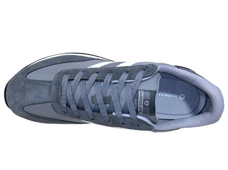 Hammer Jack Gri Füme Beyaz Bağcıklı Sneakers Spor Ayakkabı
