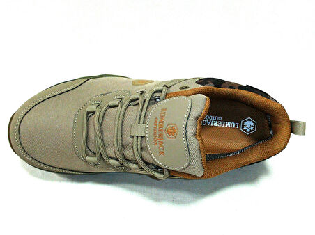 Lumberjack Camel Bej Kahve Bağcıklı Sneakers Spor Ayakkabı
