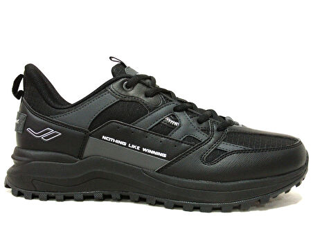 Lescon Siyah Sneakers Bağcıklı Spor Ayakkabı