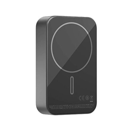 Momax Black Wireless Kablosuz Powerbank 20.000mAh MagSafe Uyumlu