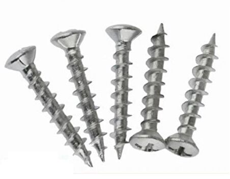 AKDENİZ Menteşe Vidası  4,0X38mm 8000 Adet