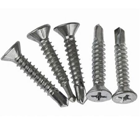 Akdeniz YHB Matkap Uç 4,2X45 Çinko 5 Paket 2500 Adet