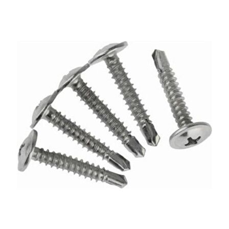 AKDENİZ Rysb Pul Baş Matkap Uçlu Vida 4,8X16 Çinko 5 Paket 5000 Adet