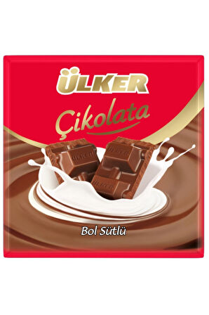 Ülker Bol Sütlü Kare Çikolata 60 gr