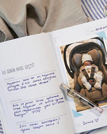 Your Story Baby Journal Set-TAŞ RENGİ