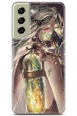 Samsung Galaxy S21 FE uyumlu Girls 24 Renkli Tasarım Hayalleri Solumak