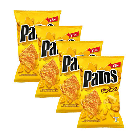 Patos Nachos Parti Boy 195 gr x 4 Adet