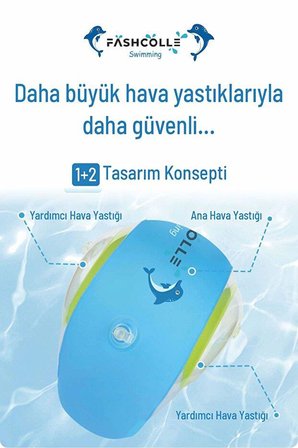 Fashcolle Small Beden Şişme Deniz Kolluğu 2'Lİ KARMA SET