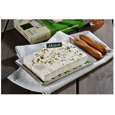 Aktürk Kastamonu Çekme Helva Antep Fıstıklı 250 gr x 4 Adet