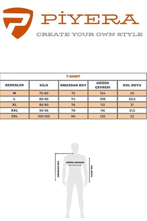 Erkek Mavi Inspire Baskılı Süprem Kumaş Tişört Slim Fit Pamuklu Yazlık Erkek T-Shirt Beyaz-181